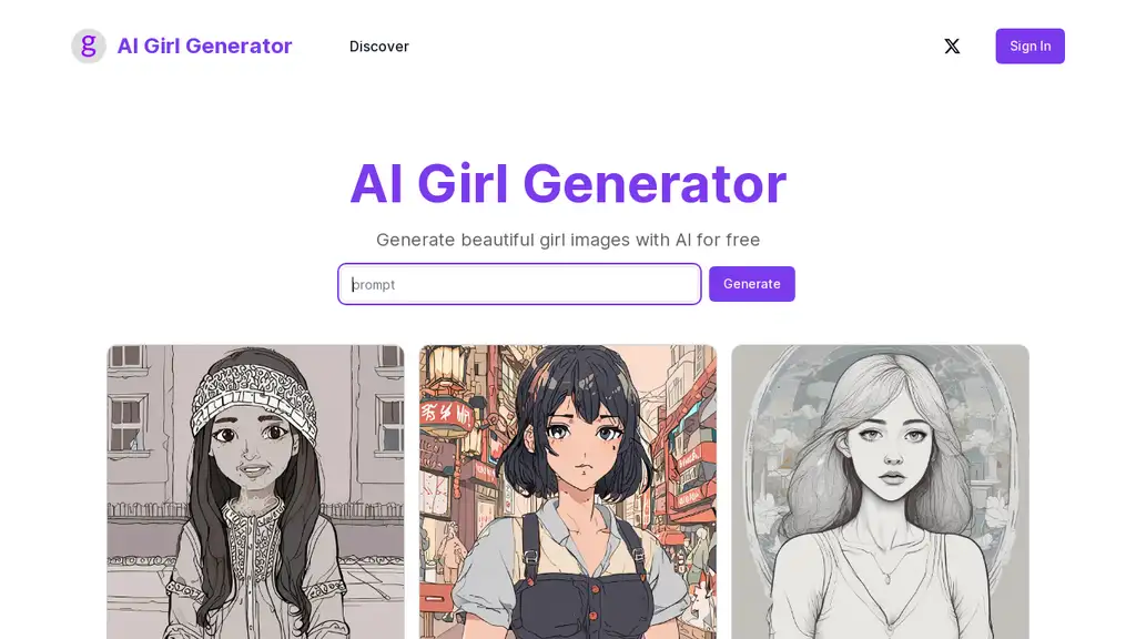 AI Girl Generator