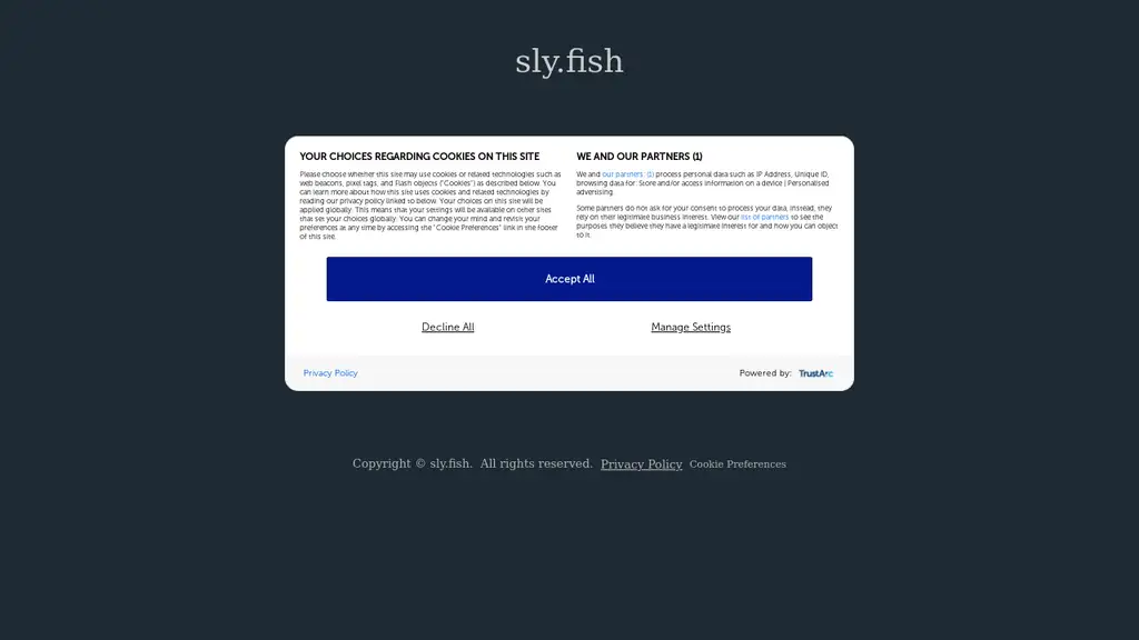 Sly.Fish