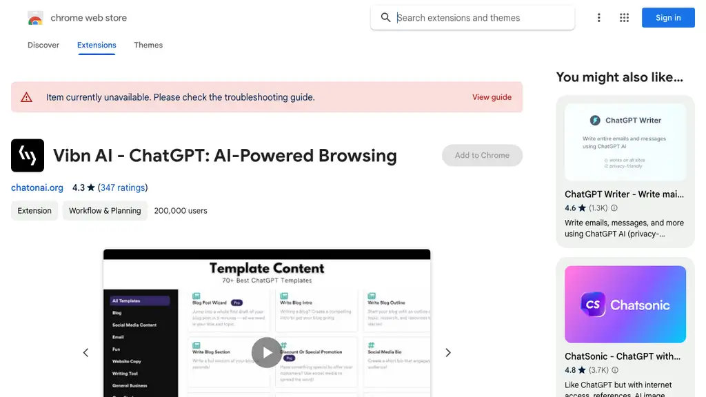 ChatGPT Chrome Extension