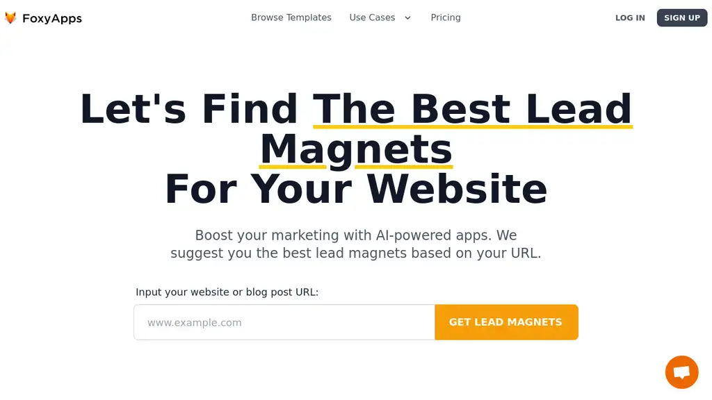 FoxyApps - Lead Magnet Finder