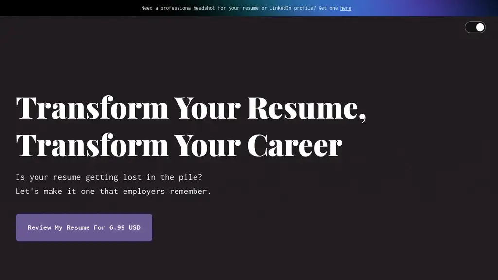 AI Resume Checker