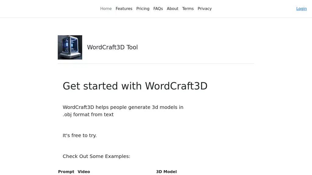 WordCraft3D