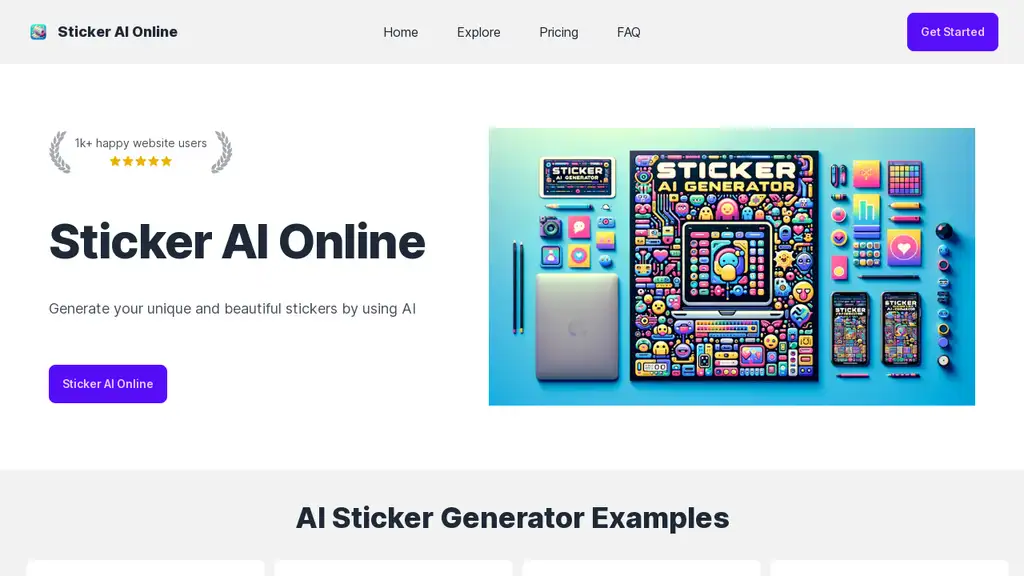 Sticker AI Online