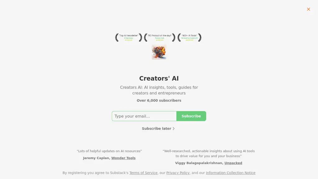 Creators' AI