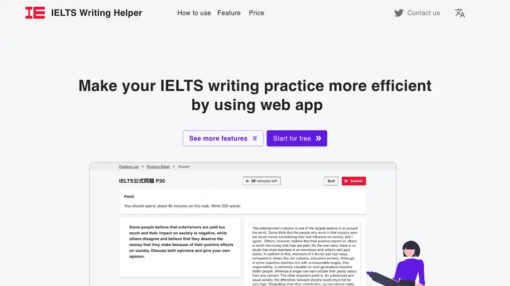 IELTS Writing Helper