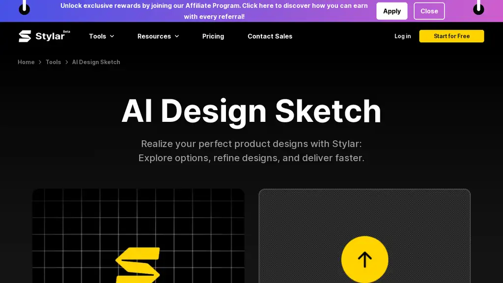 Stylar AI - AI Design Sketch