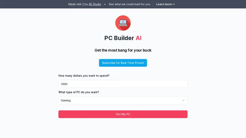 PC Builder AI