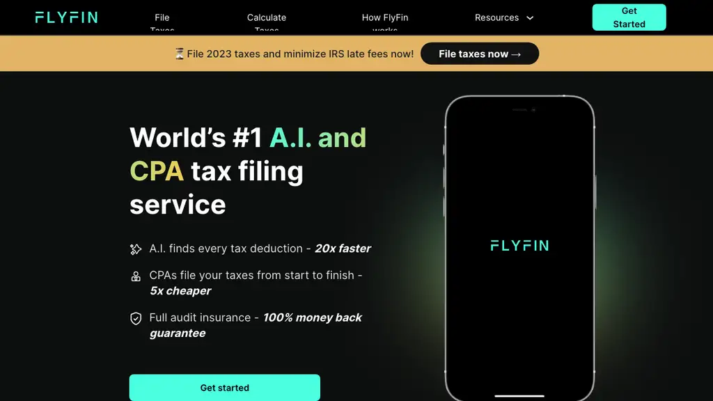 Flyfin Tax