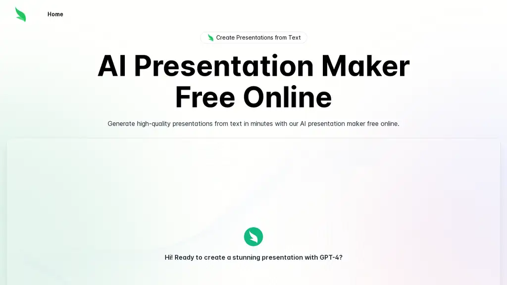 Slides.bot: AI Presentation Maker 